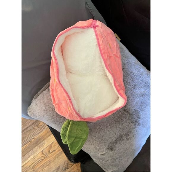 Kawaii Rabbit Strawberry 16” Plush - Picture 4 of 7